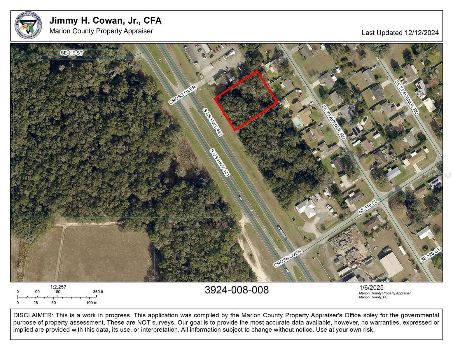 0.7 Acres of Commercial Land for Sale in Belleview, Florida