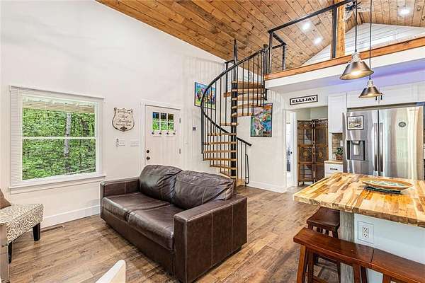 2.35 Acres of Residential Land with Home for Sale in Ellijay, Georgia