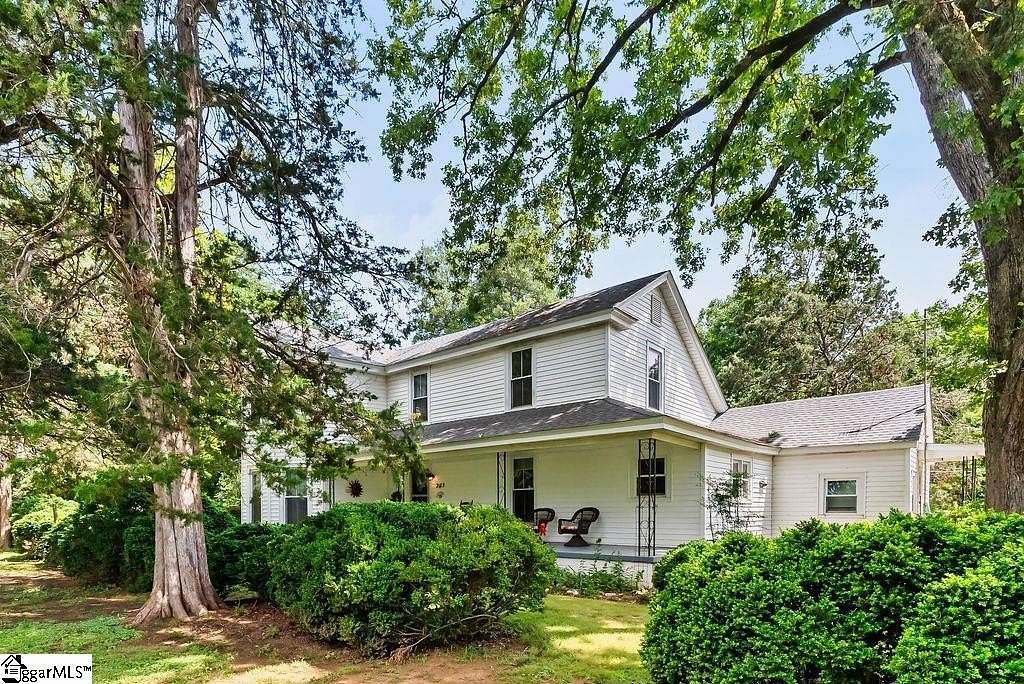 28.8 Acres of Agricultural Land with Home for Sale in Woodruff, South Carolina