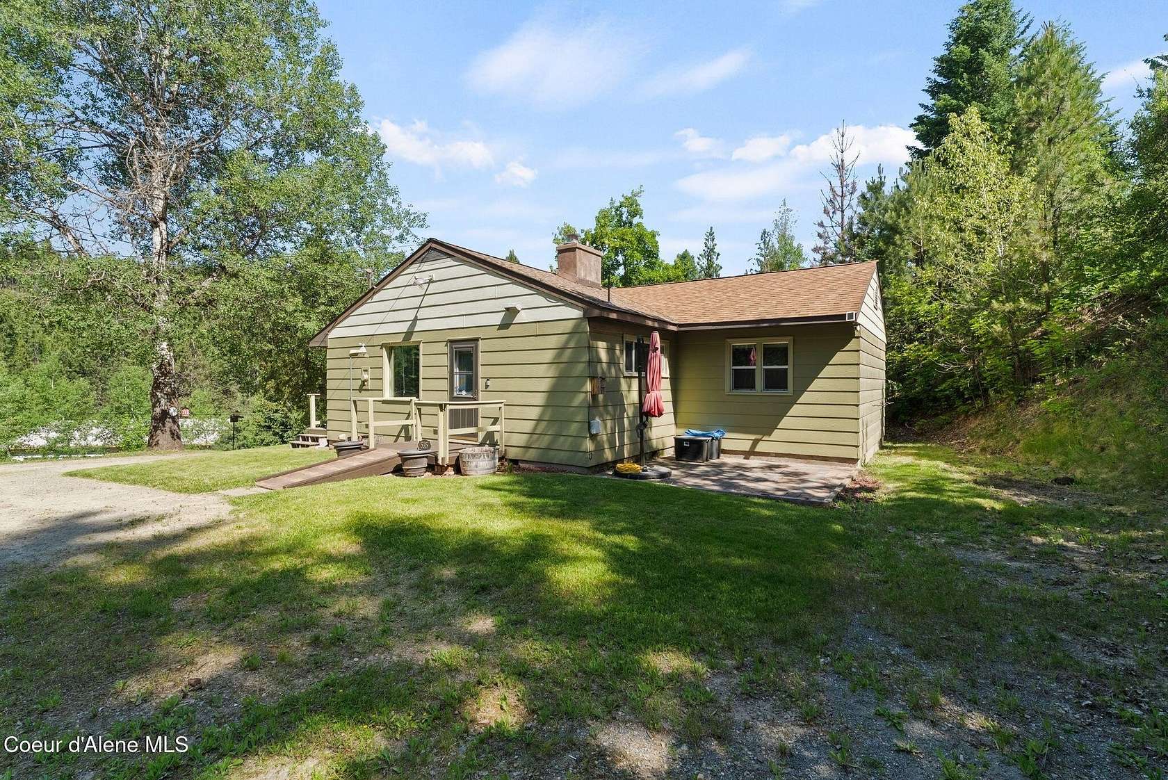 10 Acres of Recreational Land with Home for Sale in Kingston, Idaho