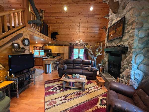 23.4 Acres of Recreational Land with Home for Sale in Tomahawk, Wisconsin