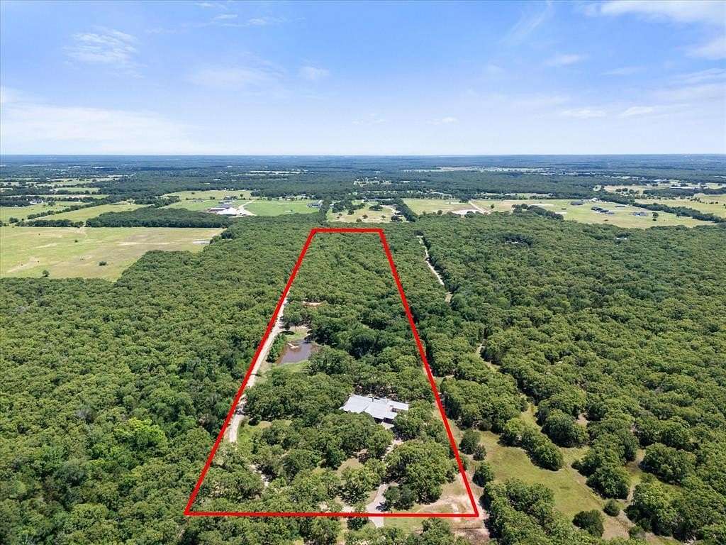 24.8 Acres of Recreational Land with Home for Sale in Royse City, Texas