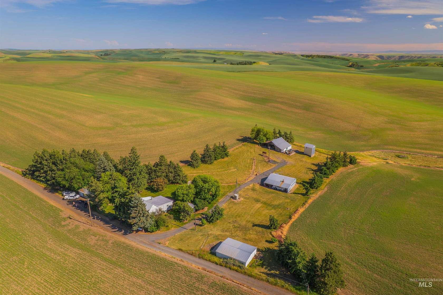9 Acres of Land with Home for Sale in Colton, Washington