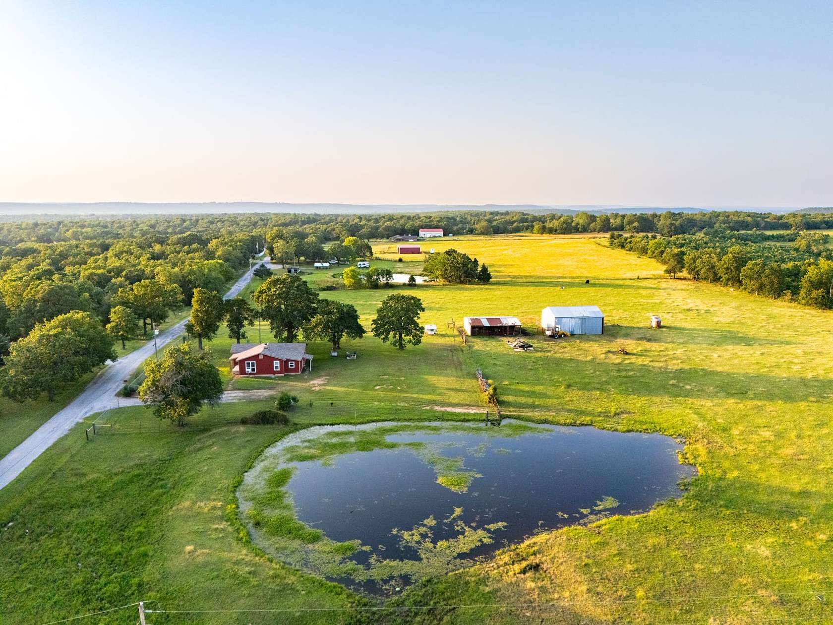 50 Acres of Land with Home for Sale in Sand Springs, Oklahoma