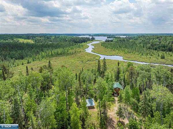 46 Acres of Recreational Land with Home for Sale in Ely, Minnesota