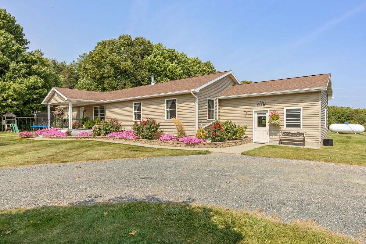 20 Acres of Land with Home for Sale in Reed City, Michigan