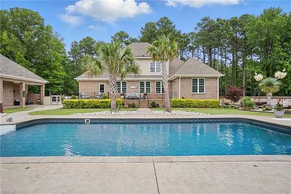 4 Acres of Residential Land with Home for Sale in Chesapeake, Virginia