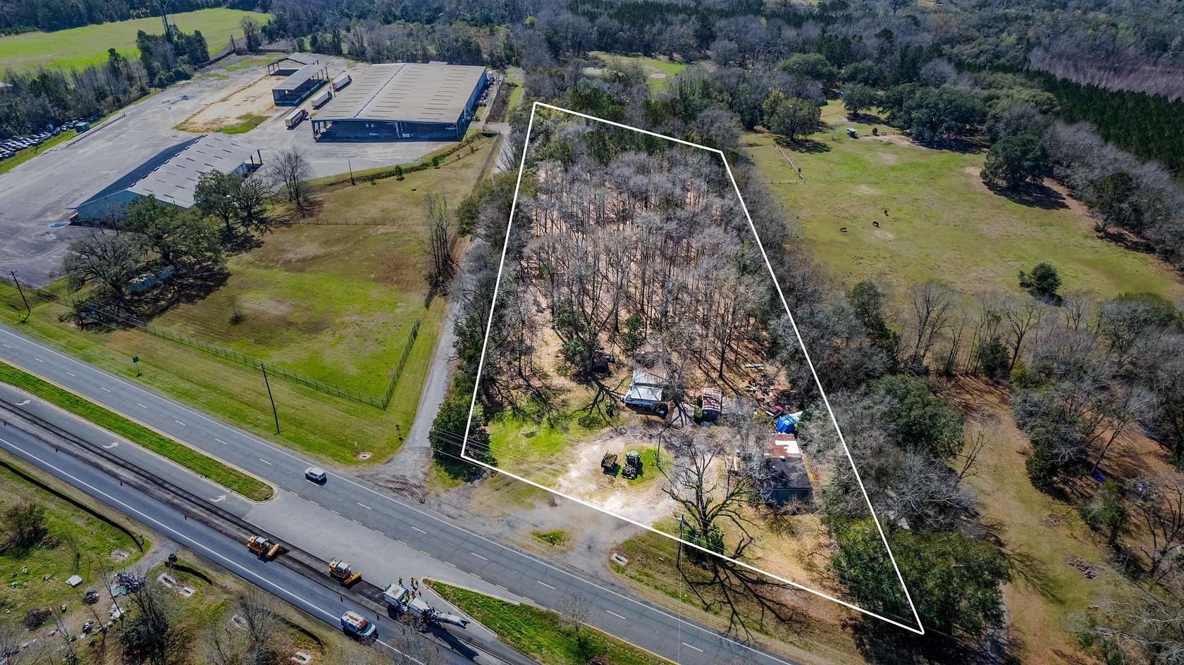 3.8 Acres of Commercial Land for Sale in Quincy, Florida