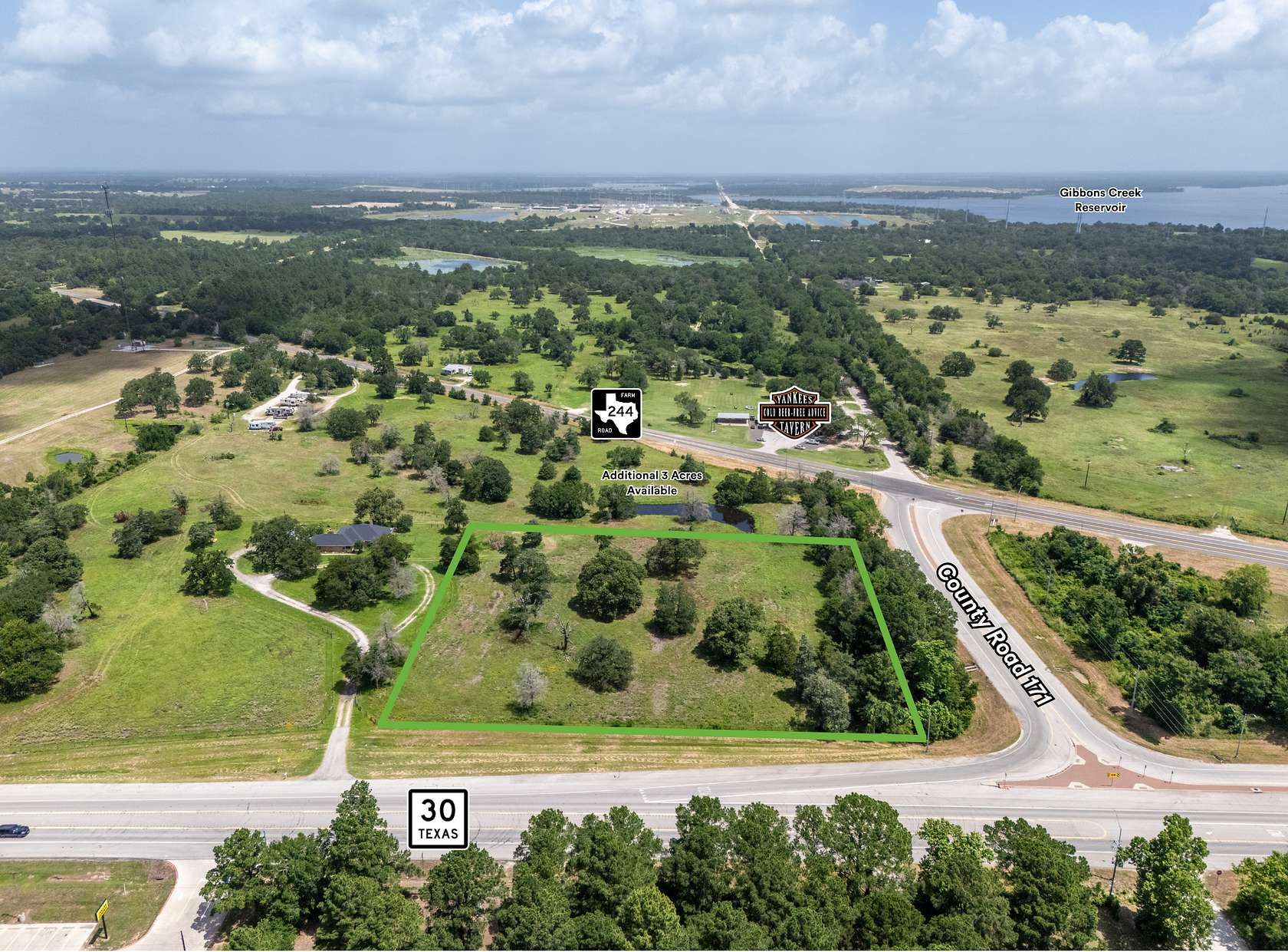 4 Acres of Land for Sale in Anderson, Texas