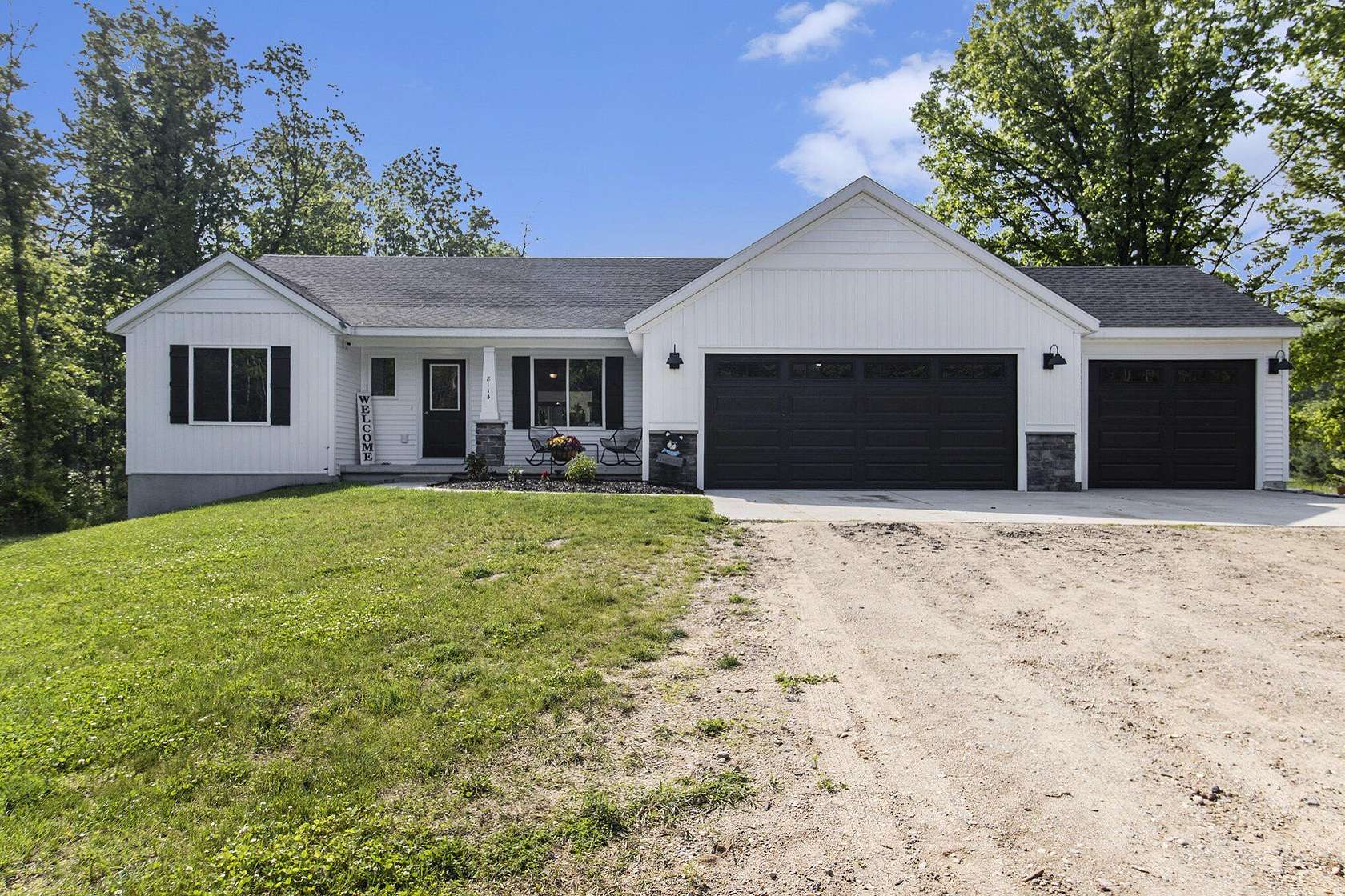 19.8 Acres of Land with Home for Sale in Newaygo, Michigan