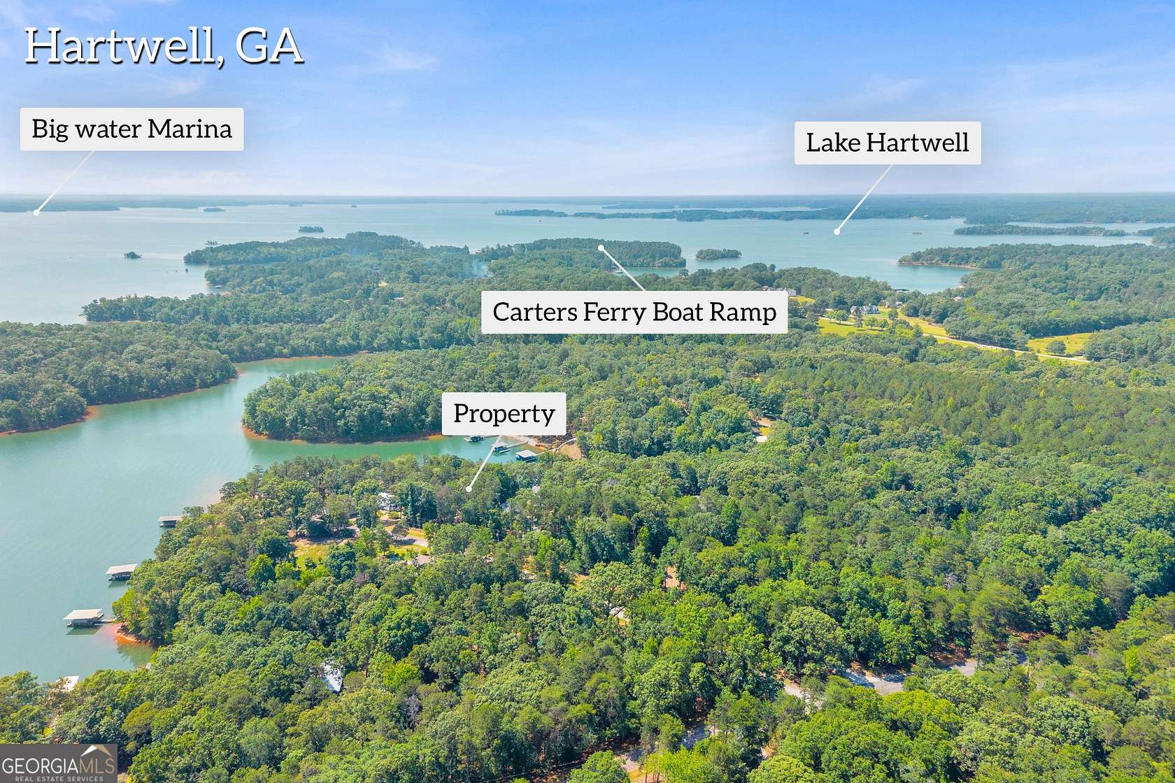 0.8 Acres of Residential Land for Sale in Hartwell, Georgia