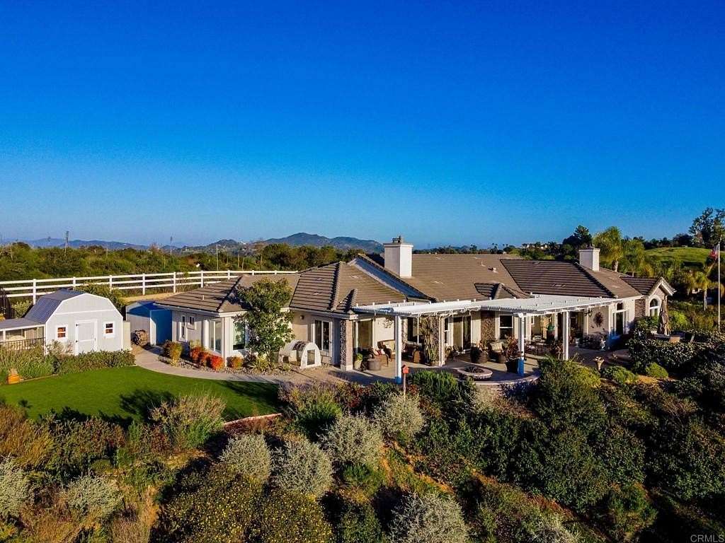 4.38 Acres of Residential Land with Home for Sale in Escondido, California