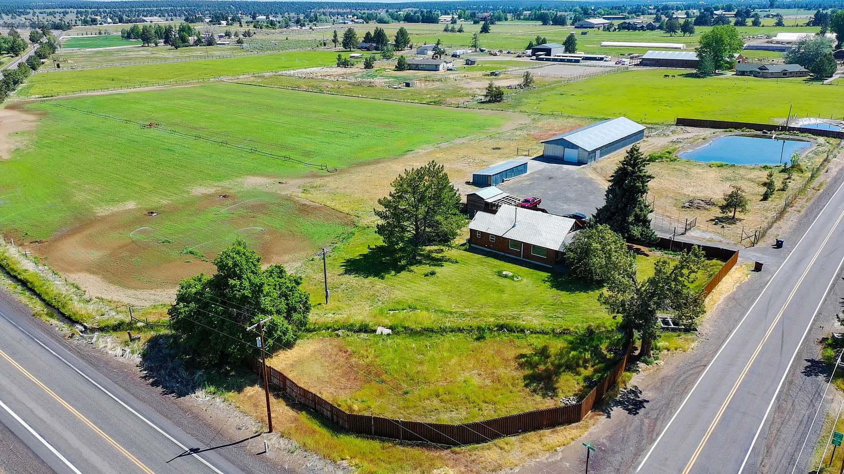 9 Acres of Residential Land with Home for Sale in Bend, Oregon