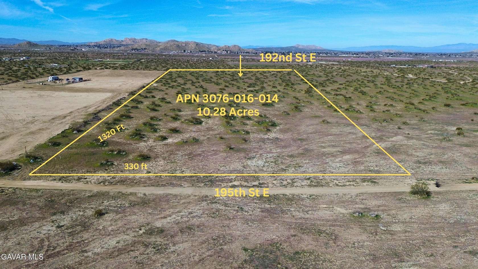 10.3 Acres of Land for Sale in Palmdale, California