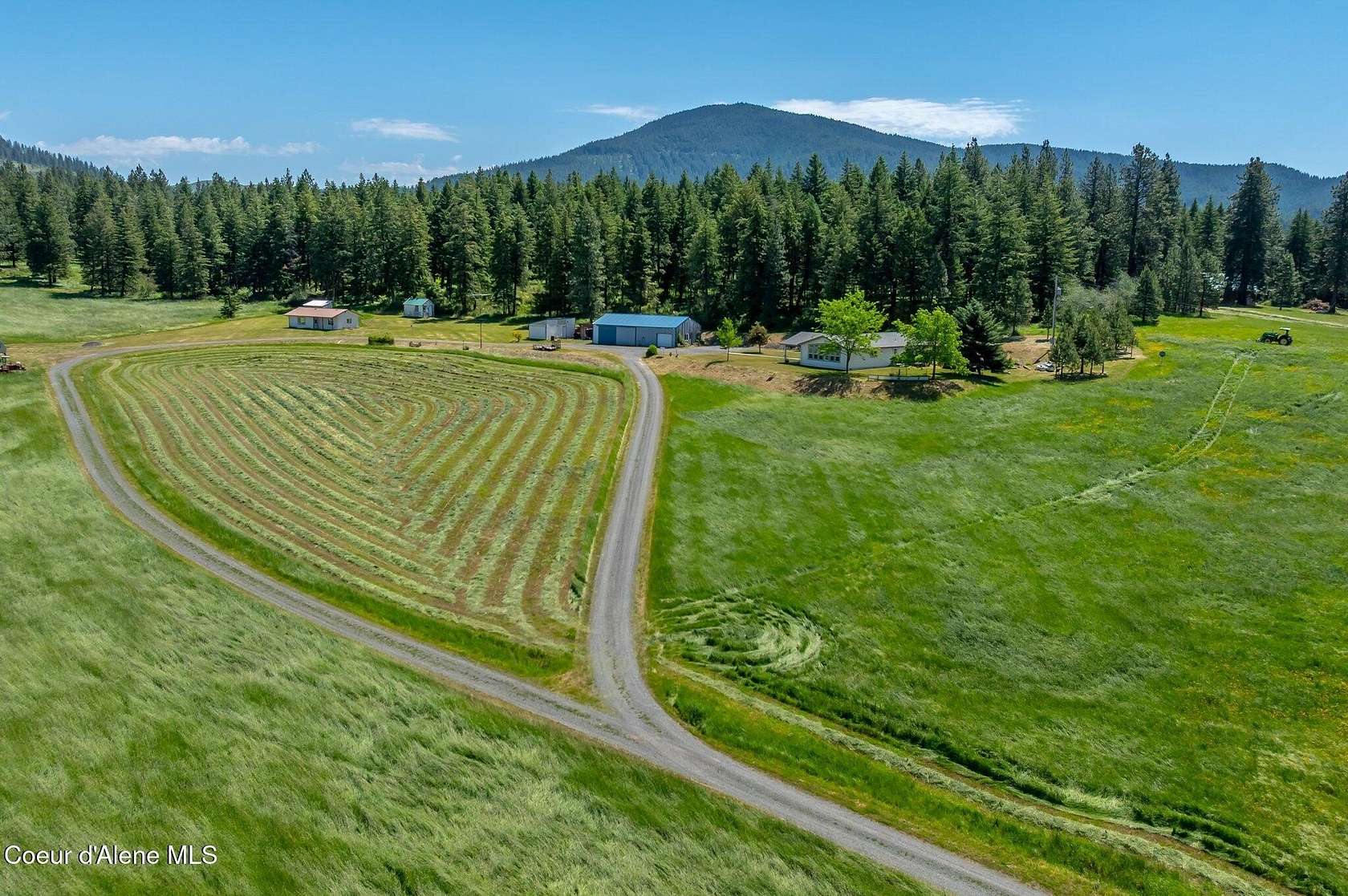 20 Acres of Land with Home for Sale in Tensed, Idaho