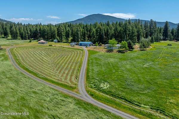 20 Acres of Land with Home for Sale in Tensed, Idaho