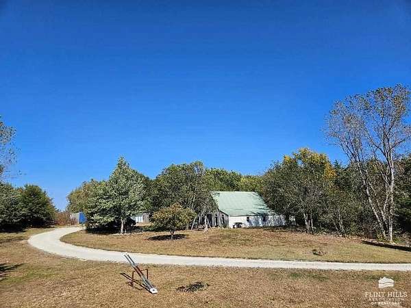 40 Acres of Agricultural Land with Home for Sale in Emmett, Kansas