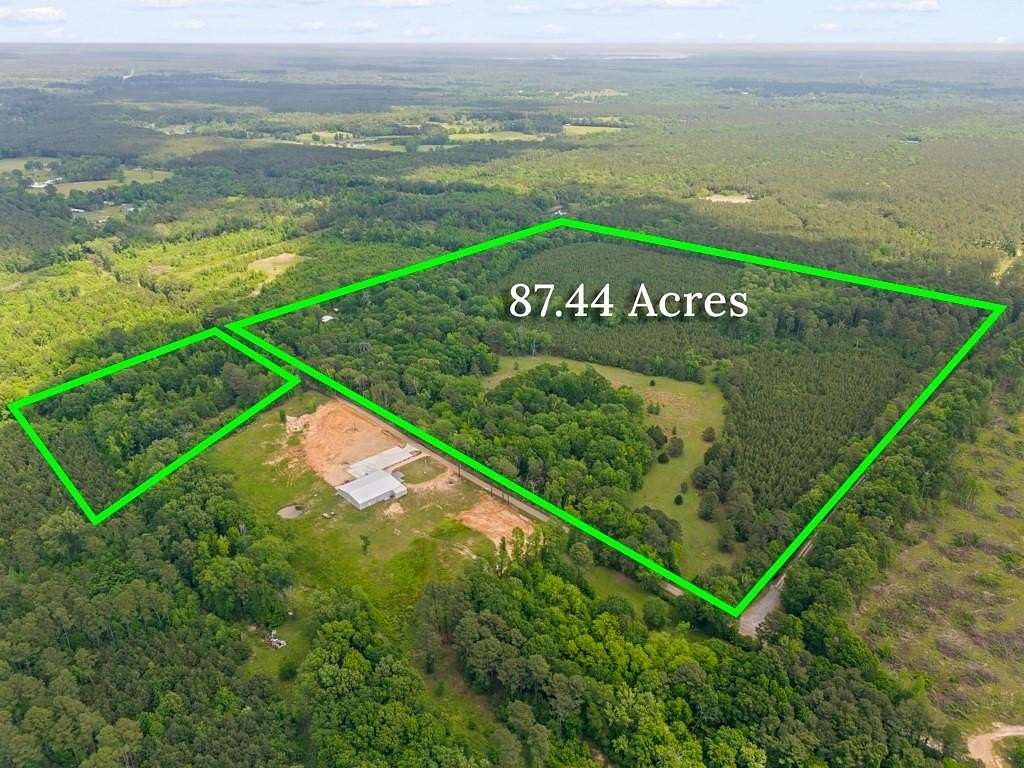 87.4 Acres of Land with Home for Sale in Karnack, Texas