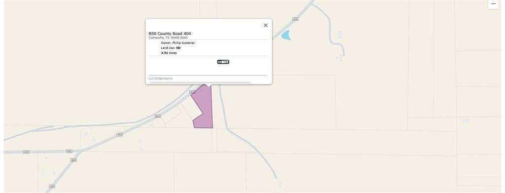 4 Acres of Land for Sale in Comanche, Texas