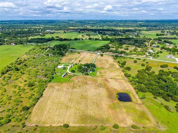 14.6 Acres of Land with Home for Sale in Weatherford, Texas