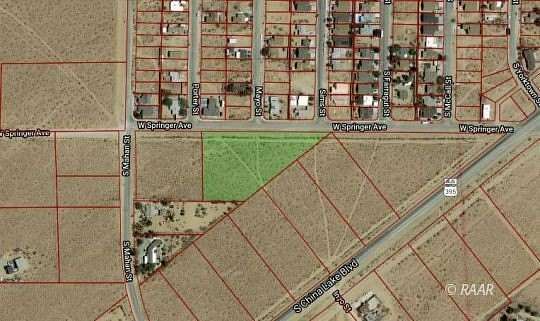 2.75 Acres of Residential Land for Sale in Ridgecrest, California