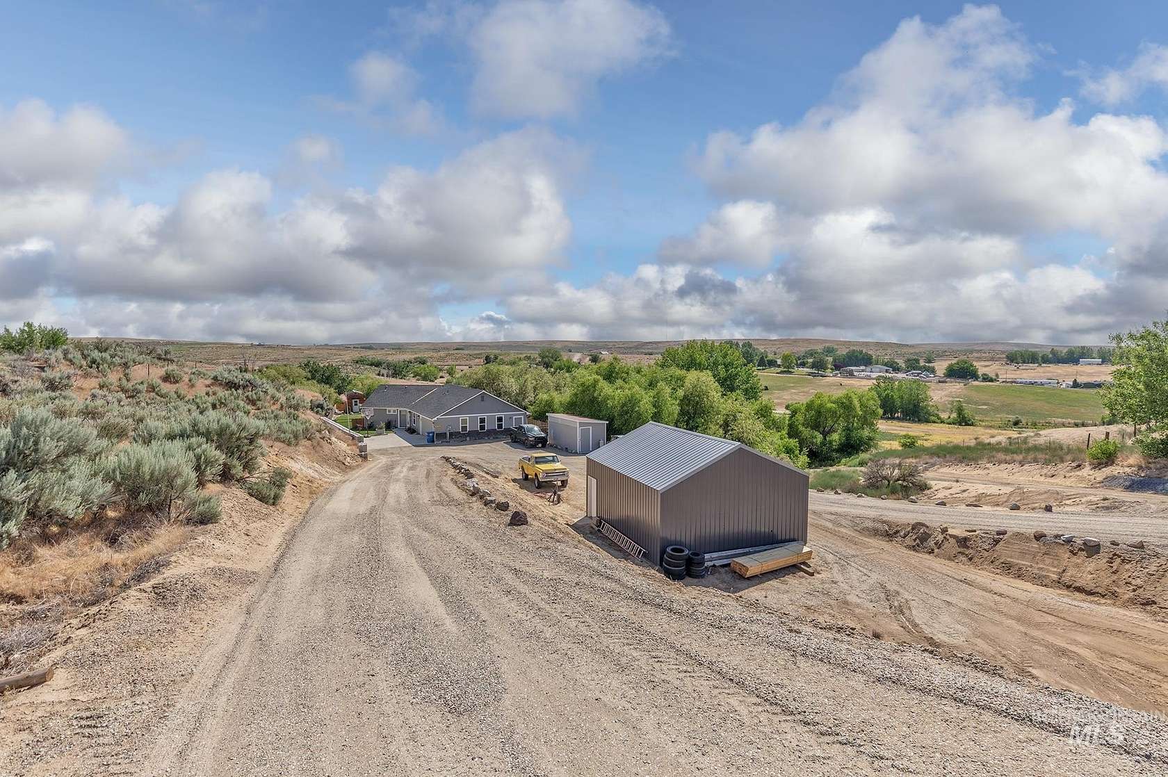 3 Acres of Residential Land with Home for Sale in New Plymouth, Idaho