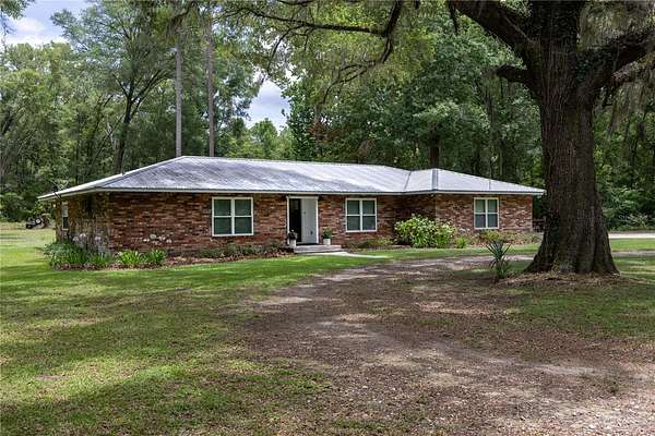 5 Acres of Land with Home for Sale in Alachua, Florida