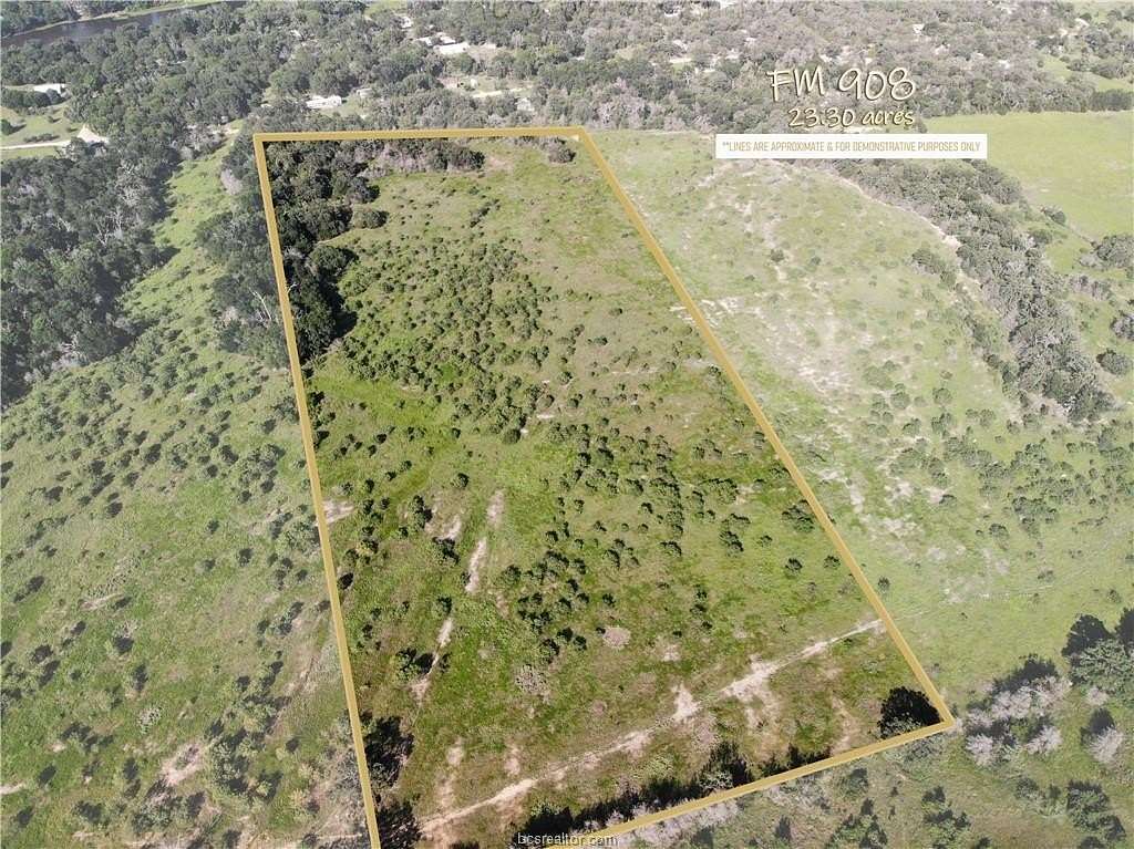 23.2 Acres of Recreational & Residential Land for Sale in Caldwell, Texas