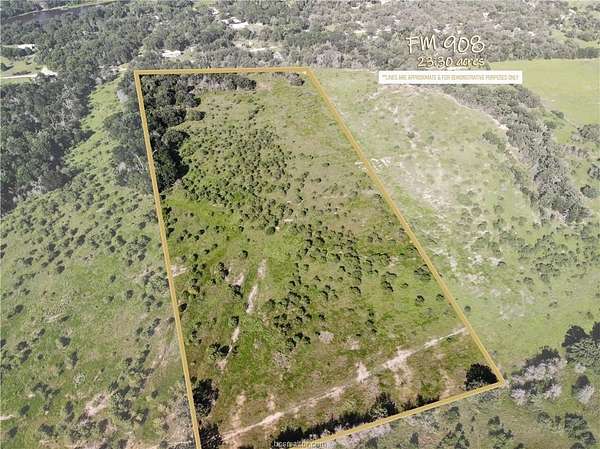 23.2 Acres of Recreational & Residential Land for Sale in Caldwell, Texas
