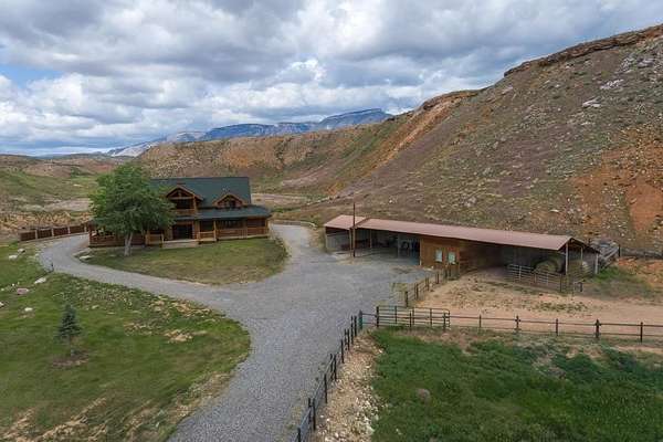 9.88 Acres of Land with Home for Sale in Shell, Wyoming