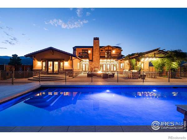 40 Acres of Agricultural Land with Home for Sale in Lyons, Colorado