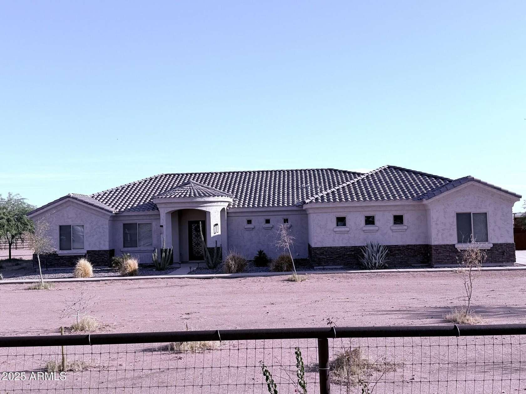 3.7 Acres of Residential Land with Home for Sale in Stanfield, Arizona