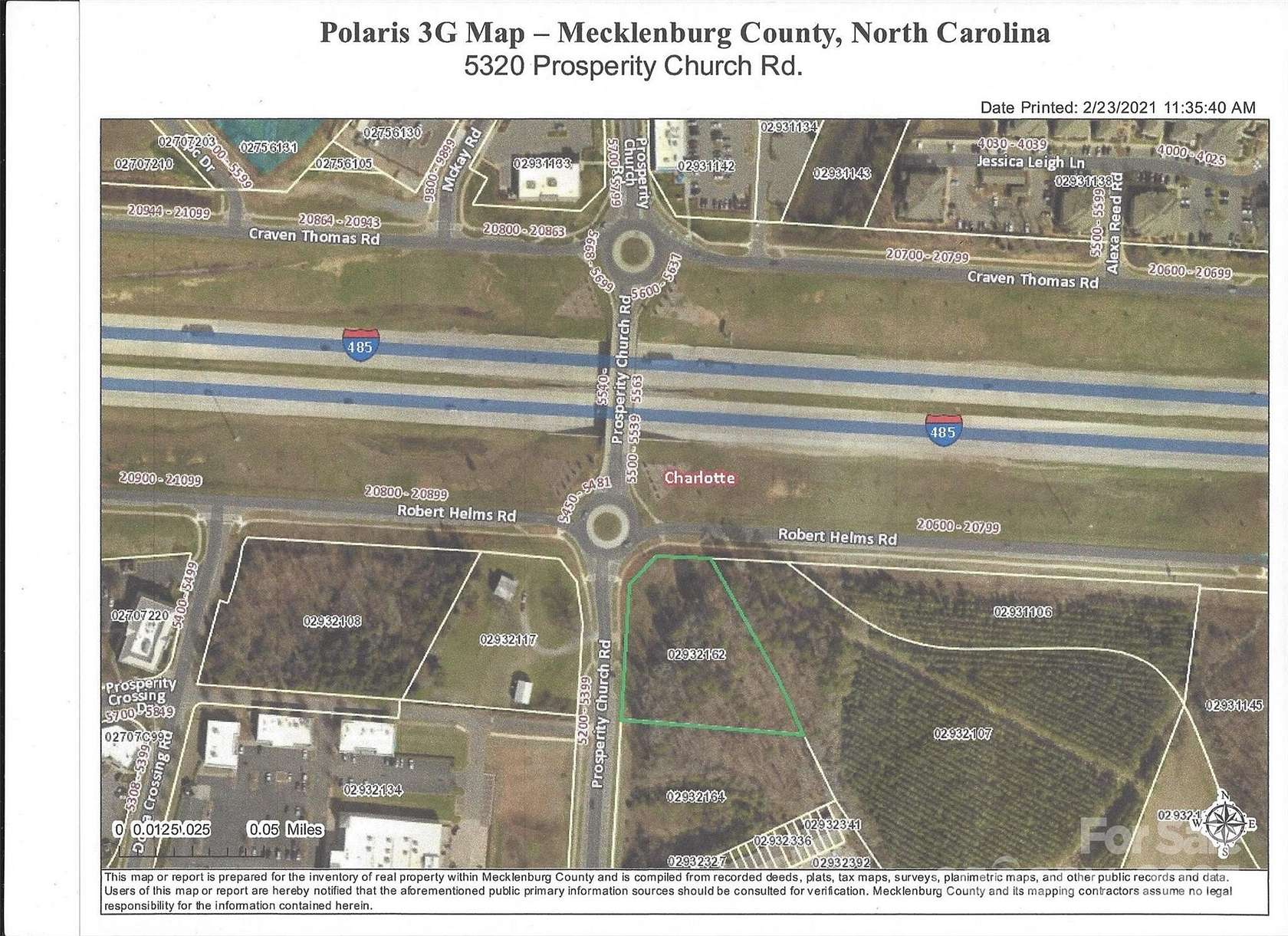 1.63 Acres of Land for Sale in Charlotte, North Carolina