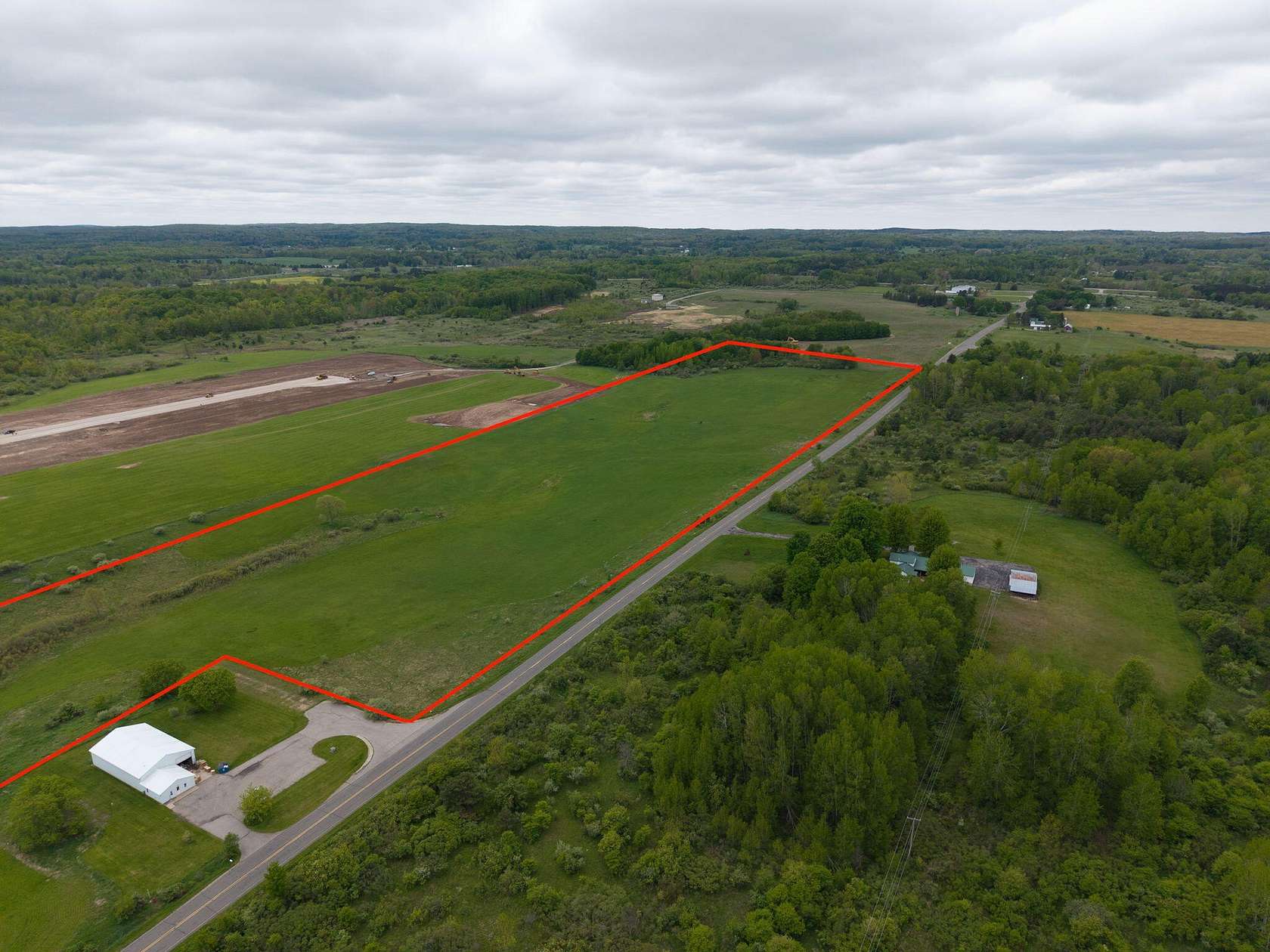10 Acres of Commercial Land for Sale in Big Rapids, Michigan
