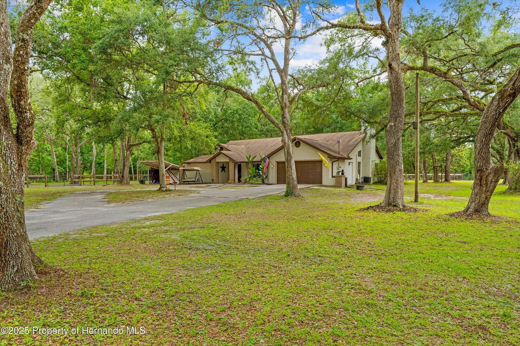 8.3 Acres of Land with Home for Sale in Brooksville, Florida