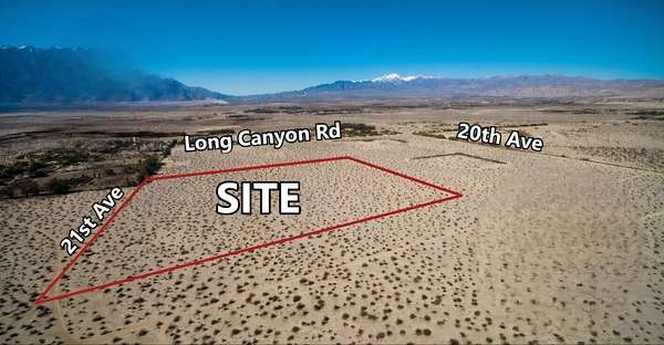 30 Acres of Land for Sale in Desert Hot Springs, California