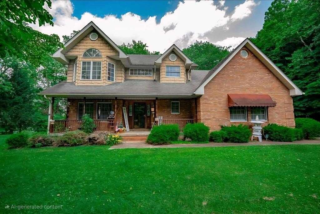 8.9 Acres of Residential Land with Home for Sale in Portsmouth, Ohio