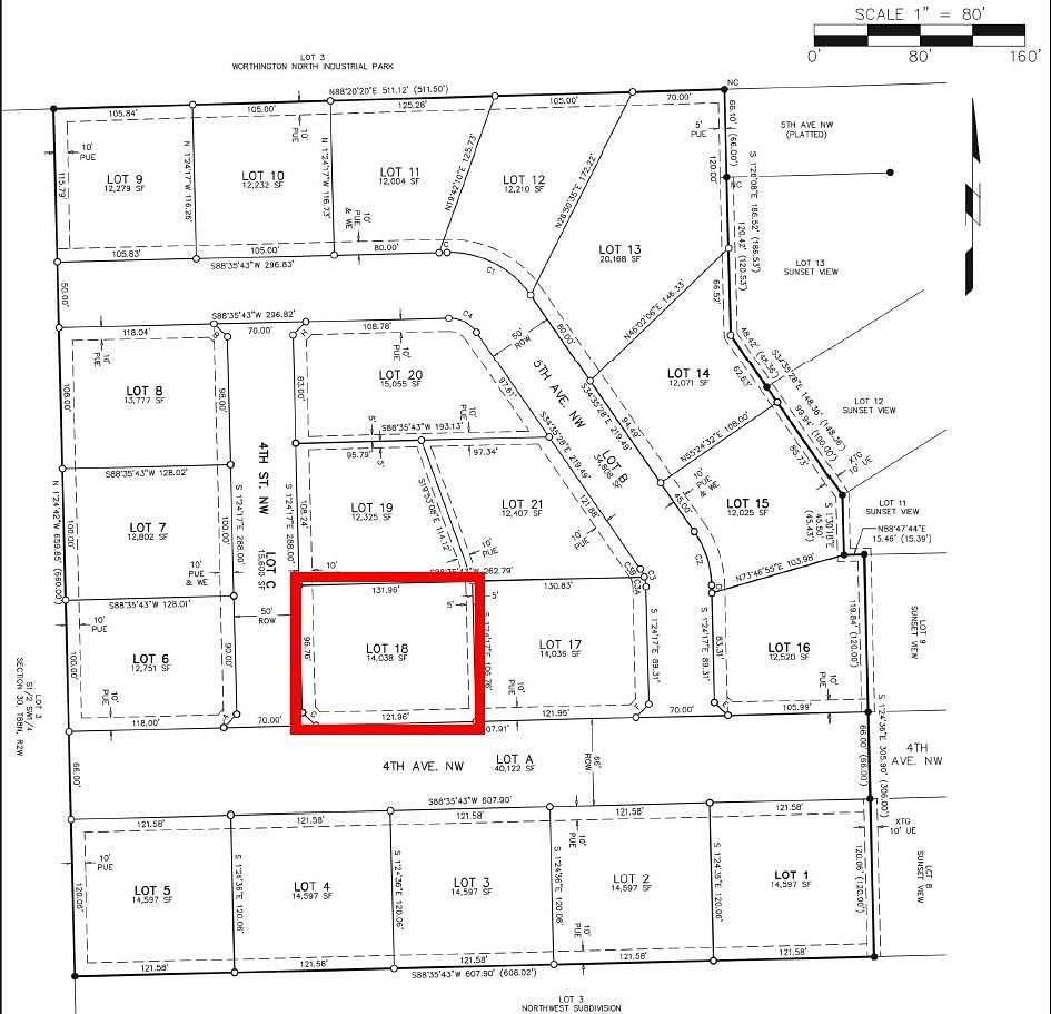 0.32 Acres of Residential Land for Sale in Worthington, Iowa