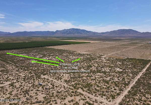 3.44 Acres of Land for Sale in Cochise, Arizona