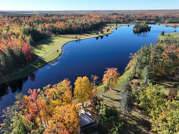 373 Acres of Land with Home for Sale in Rogers City, Michigan