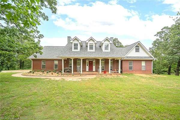 8.9 Acres of Residential Land with Home for Sale in Greenwood, Arkansas