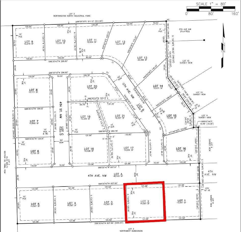 0.34 Acres of Residential Land for Sale in Worthington, Iowa