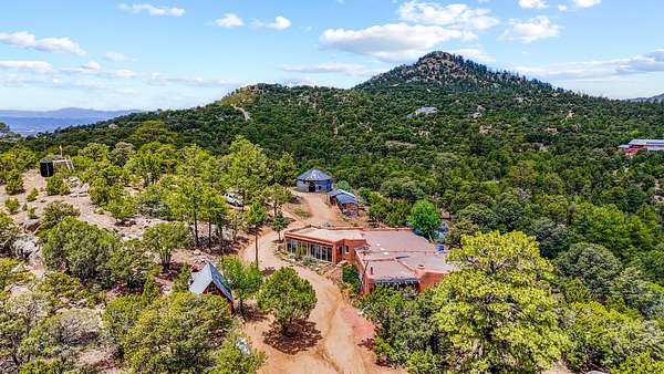 10 Acres of Land with Home for Sale in Santa Fe, New Mexico