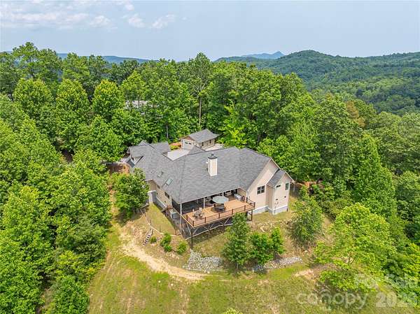 6.79 Acres of Land with Home for Sale in Saluda, North Carolina