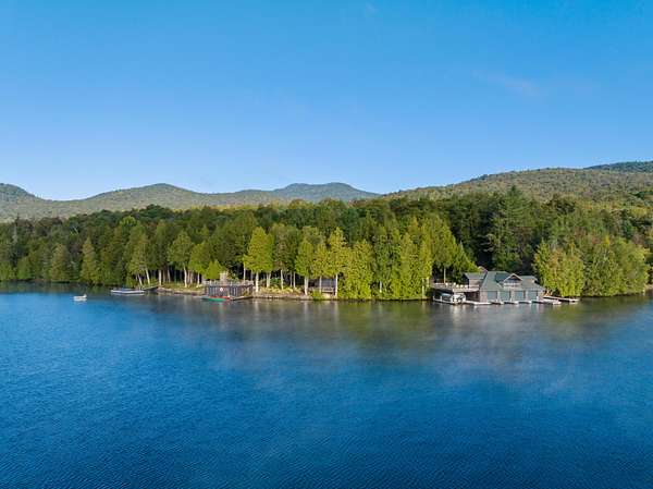27.8 Acres of Land with Home for Sale in Lake Placid, New York
