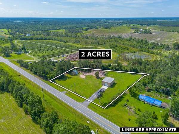 2 Acres of Land with Home for Sale in Alma, Georgia