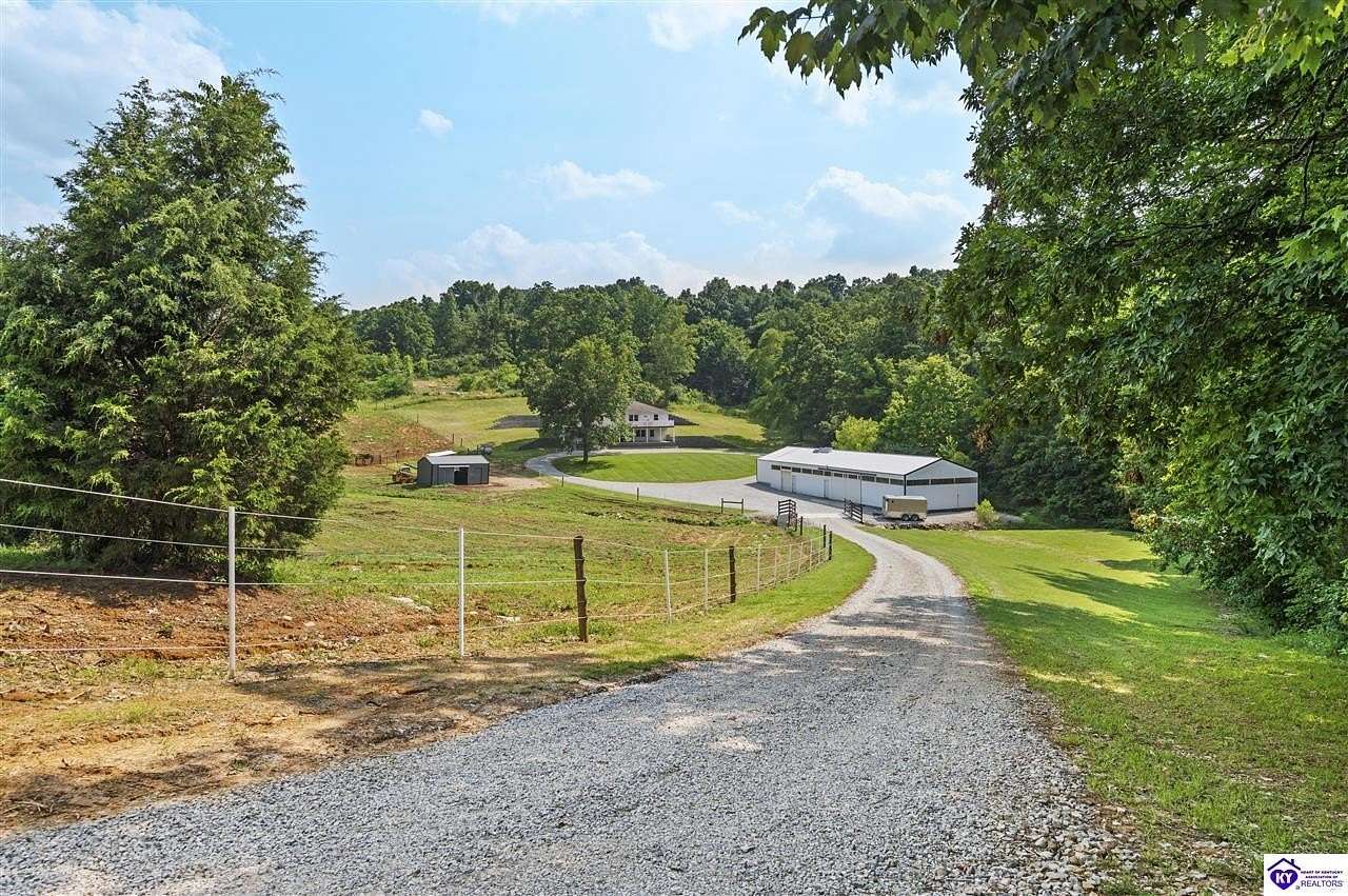 7.15 Acres of Residential Land with Home for Sale in Irvington, Kentucky