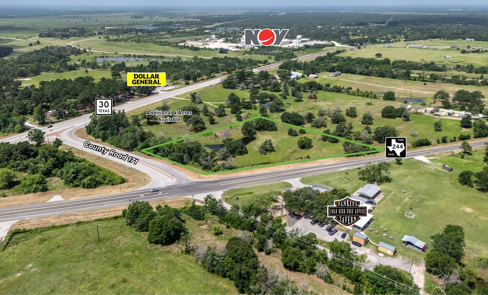 3 Acres of Land for Sale in Anderson, Texas