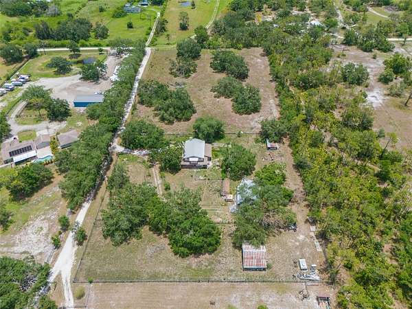 5 Acres of Land with Home for Sale in Myakka City, Florida