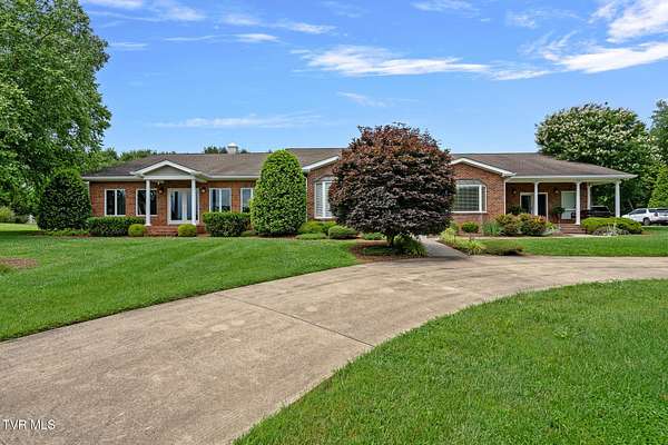 16 Acres of Land with Home for Sale in Greeneville, Tennessee